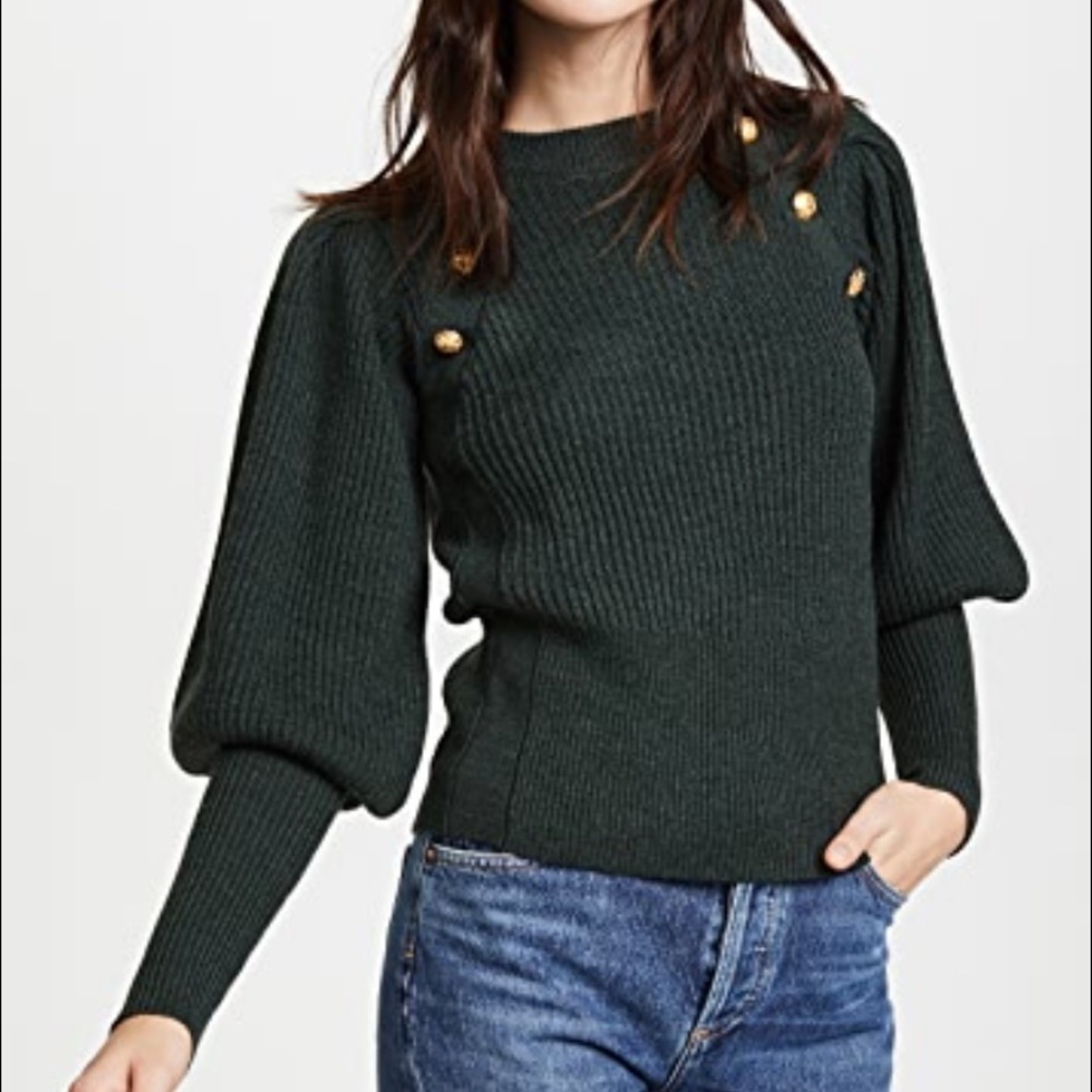 Veronica Beard green sweater